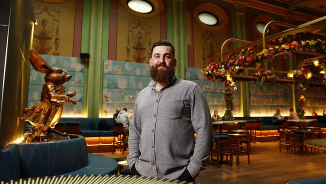 Brian Sarkis, general manager of the ArtHouse Hotel on Pitt St in Sydney. Picture: Jonathan Ng