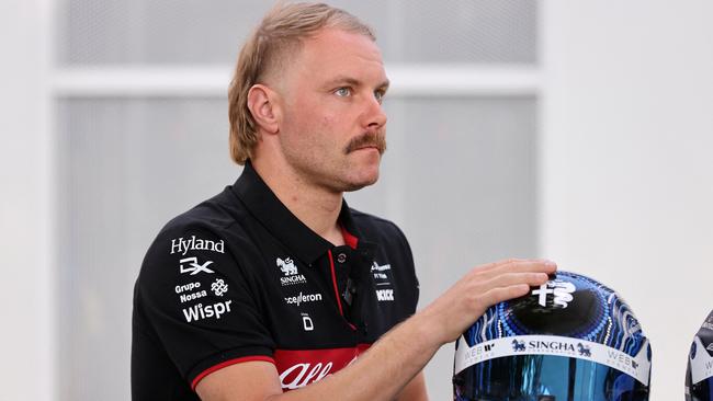 Alfa Romeo's Finnish driver Valtteri Bottas could soon be a teammate. (Photo by Martin KEEP / AFP)