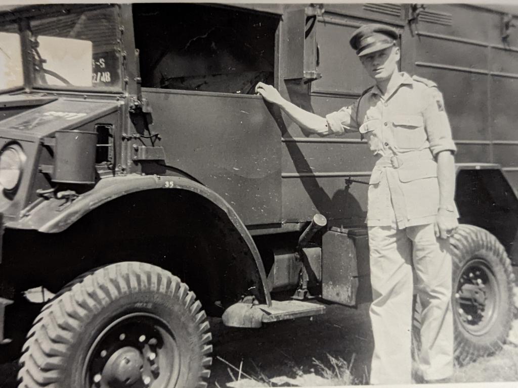 Noel Rodgers, a captain with the Royal Australian Corps of Signals regiment. Picture: Supplied.