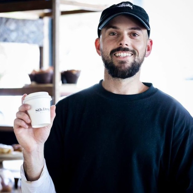 Barista Ryan Bertuleit has been crown the winner of regional Victoria’s favourite barista competition. Picture: Facebook