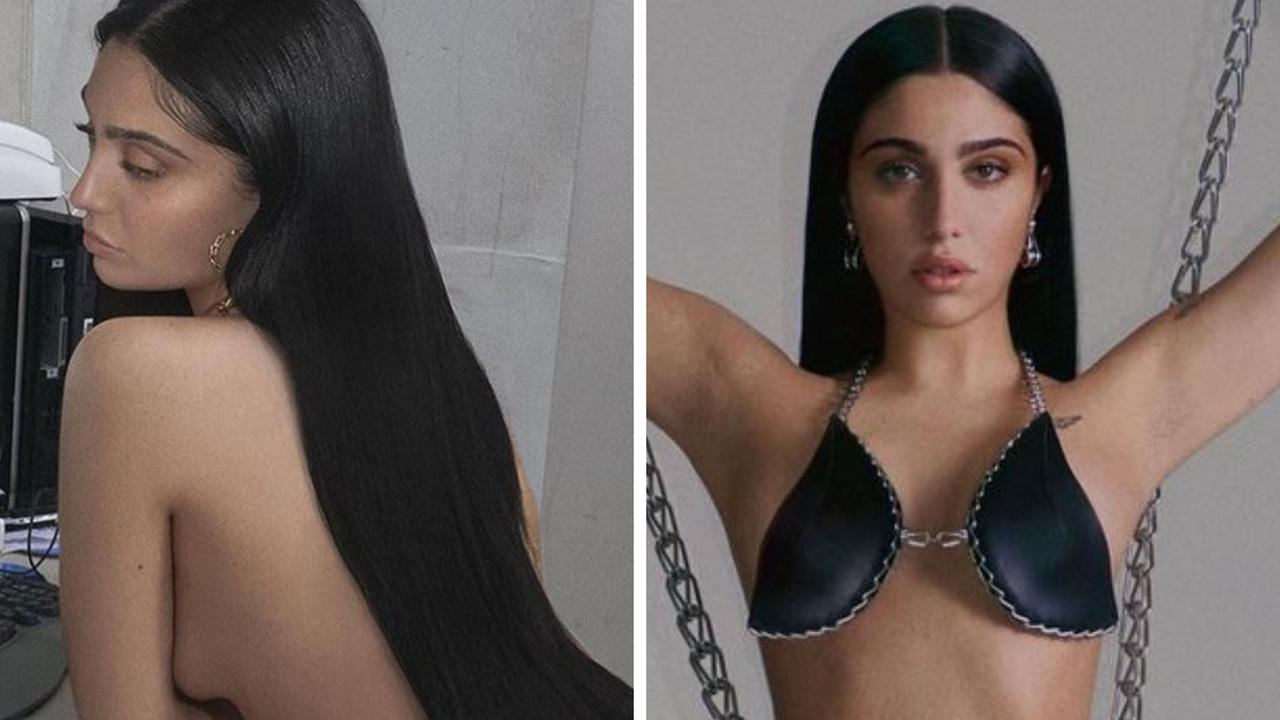 Madonnas Daughter Lourdes Leon Strips Off For Racy Photo Shoot