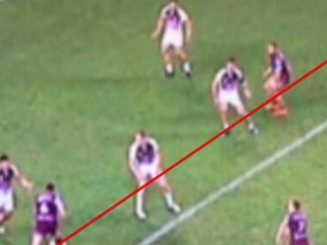 manly offside snap for buzz