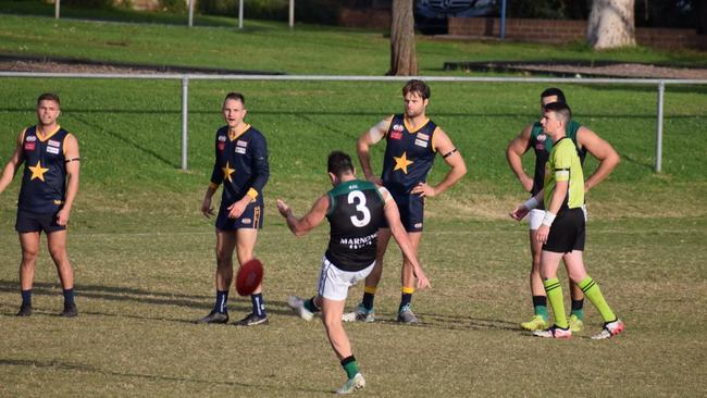 Addam Maric finished with three goals for Greenvale. Photo: Facebook.