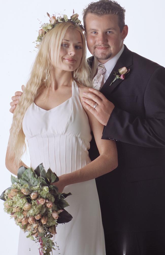 Madeleine West was married to Ryan Maloney’s character Toadie on Neighbours. Picture: Network Ten