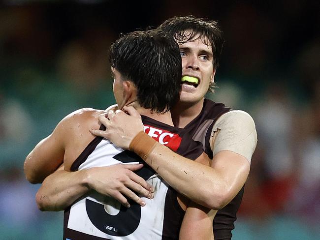 Will Day set up Hawthorn’s Opening Round win with three first-half goals.