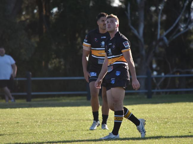 Brent Hawkins of the Tigers. Picture: Sean Teuma/NewsLocal