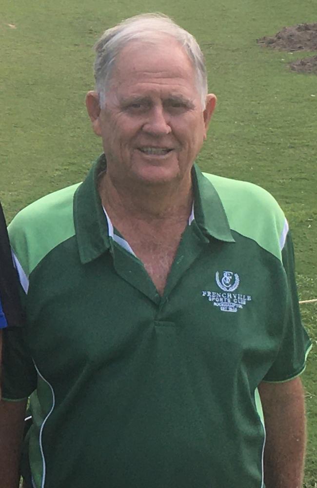 Frenchville Sports Club chairman Graeme Brady OAM.