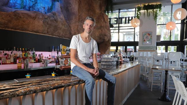 Surfers Paradise’s White Rhino operator Matt Keegan: “Having only 10 people in a venue of our size, it would just be infeasible for us to operate.” Picture: Glenn Hampson