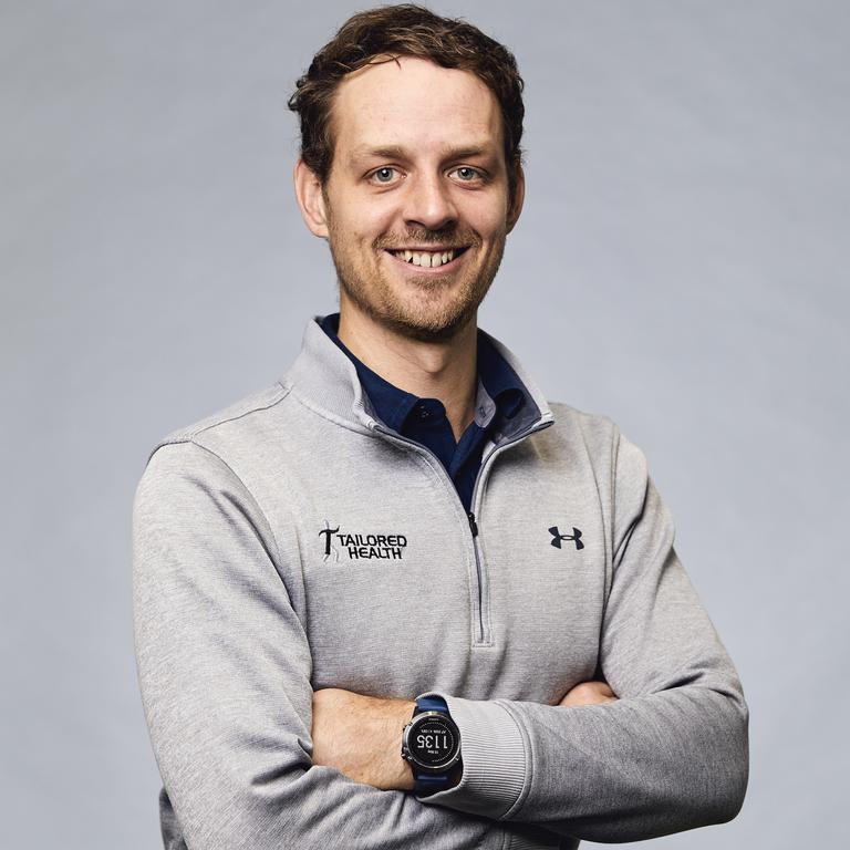 Exercise Physiologist Ben Taylor from Tailored Health. Picture: Supplied