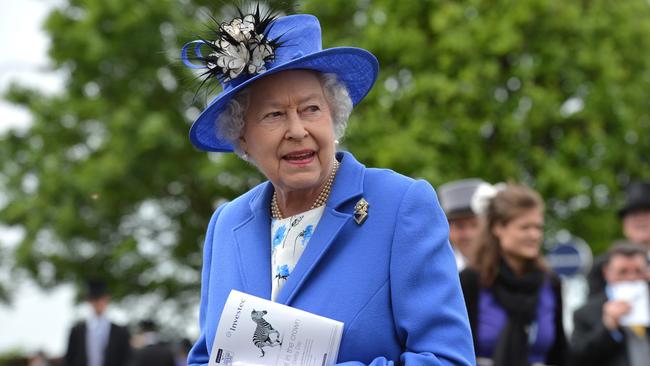 The Queen, pictured here at Derby Day in June 2012. Picture: Getty Images