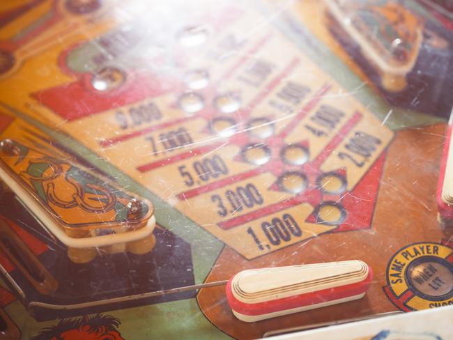 RETRO COMEBACK: Vintage pinball machines are among the highest trending items in todays auction houses.