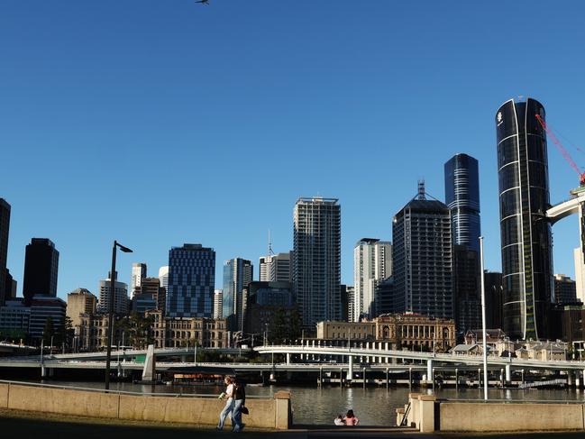 Generic city skyline view of Brisbane CBD from Southbank. Photo - Lachie Millard