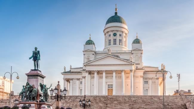 Helsinki Cathedral, the main feature of Senate Square.