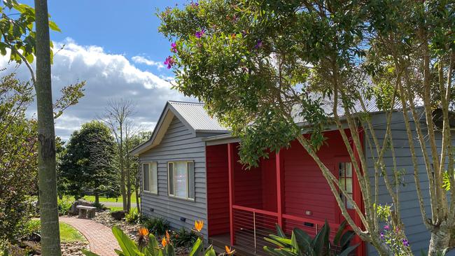 Symphony House is the newest self-contained accommodation option at Flame Hill Vineyard on the Sunshine Coast