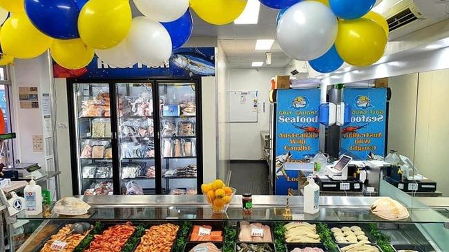 Gulf Caught Seafood, owned by Jamie and Bevan Carroll, opened in Mareeba in 2020 and is going strongly. Picture: supplied.