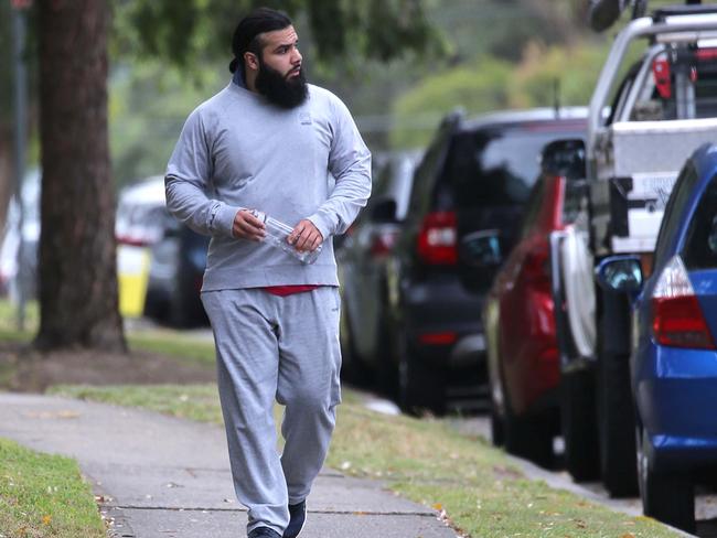 Maywand Osman, a former terror accused, pictured in Marsfield. Picture: Matrix for News Corp Australia