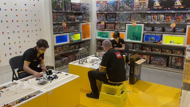 New LEGO store in Castle Hill to open its doors on Saturday November 27. Picture: Ben Talintyre