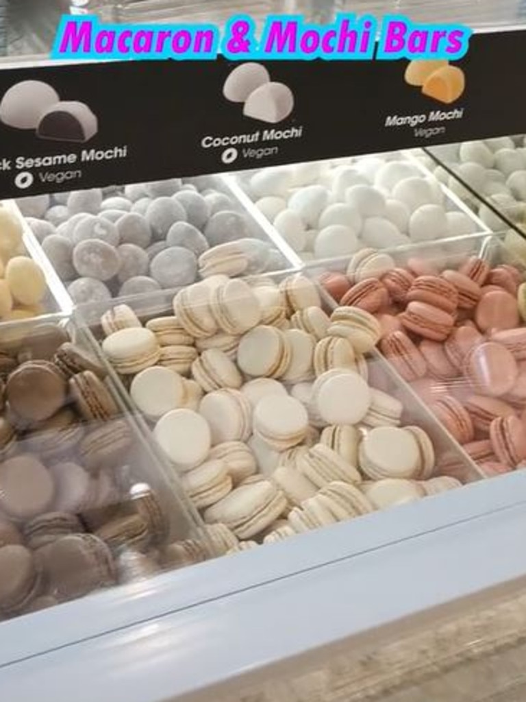 Macarons are available in every flavour imaginable. Picture: TikTok/@thingstodoinmelbourne