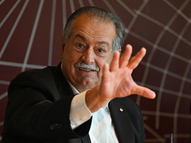 18/11/2024: Attendees including Andrew Liveris,  during the  Future Brisbane roundtable hosted by The Courier Mail at Sokyo Restaurant, Star Brisbane. pic: Lyndon Mechielsen/Courier Mail