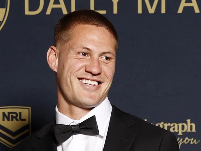 DAILY TELEGRAPH SEPTEMBER 27, 2023. KalynÃPonga on the red carpet of the 2023 Dally M Awards, held at Royal Randwick Racecourse. Picture: Jonathan Ng