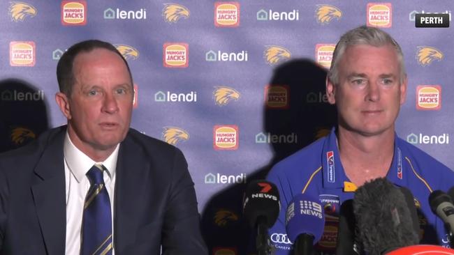 Adam Simpson was blindsided by Don Pyke's public plea.