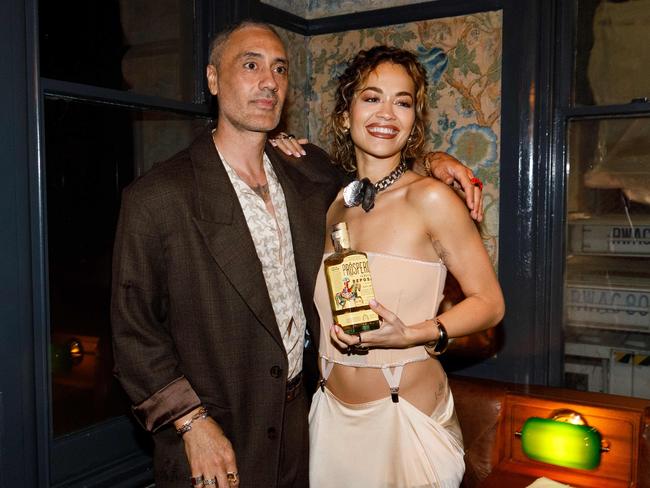 Taika Waititi and Rita Ora enjoy the celebration. Picture: Max Mason-Hubers