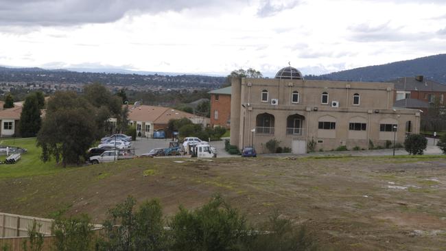 Hundreds of Muslims worship at Lysterfield Mosque. 