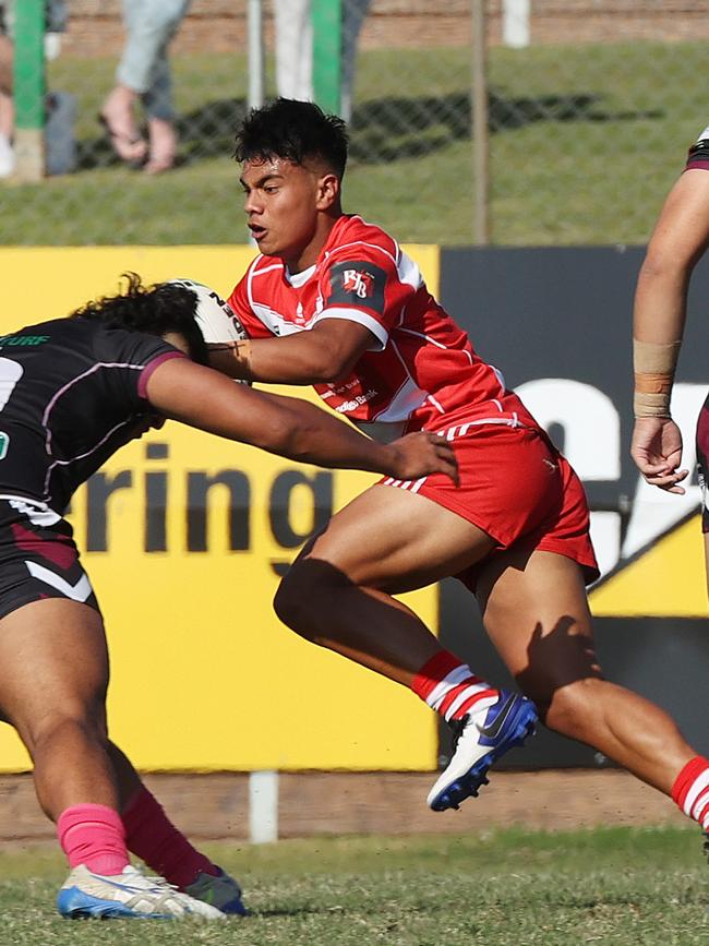 Palm Beach Currumbin SHS fullback Keano Kini. Picture: Liam Kidston.