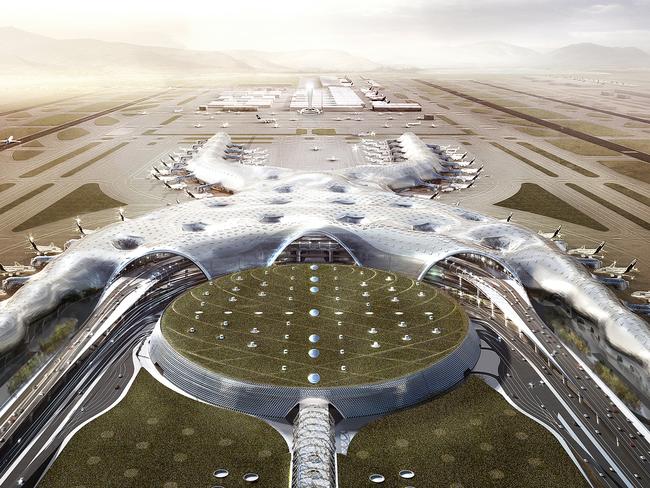 Sydney Business Chamber Western Sydney director David Borger said the airport’s design should reflect the region and chose the Foster and Partners design for a new airport in Mexico City (pictured) as an inspiration.