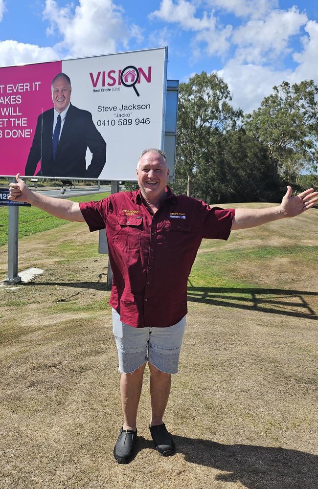 Former Canberra Raiders grand final hero and Queensland Origin forward Steve Jackson is running for mayor of the Mackay Region. Photo: Supplied