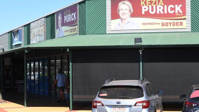 Kezia Purick exterior of her electorate office in Coolalinga.