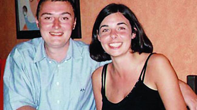 Peter Falconio and Joanna Lees at dinner