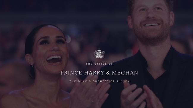 Prince Harry and Meghan Markle have launched their new website Sussex.com to replace their Archewell.com website.