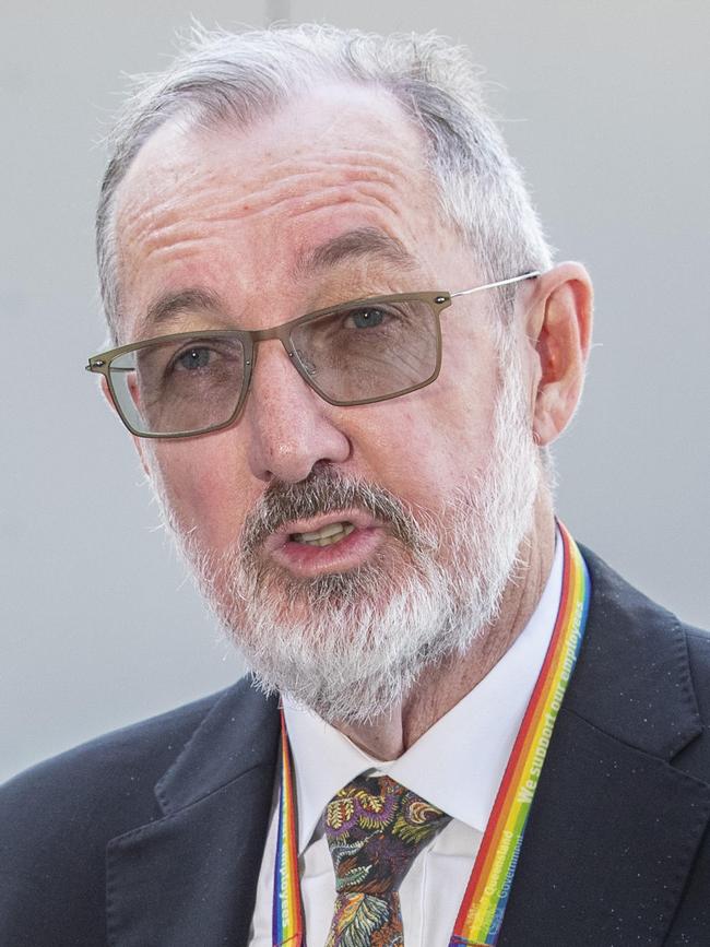 Mental Health Alcohol and Other Drugs Branch executive director Associate Professor John Allan. Picture: AAP/Richard Walker