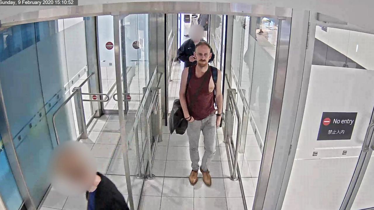 Anthony Sott had a mysterious mid-air meltdown on a flight from Sydney to Brisbane during which he masturbated and yelled obscenities. Picture: NSW Police