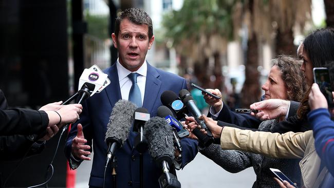 Six years ago, when NSW was led by former premier Mike Baird, the High Court made it clear that ICAC had been exceeding its powers. Picture: Kristi Miller