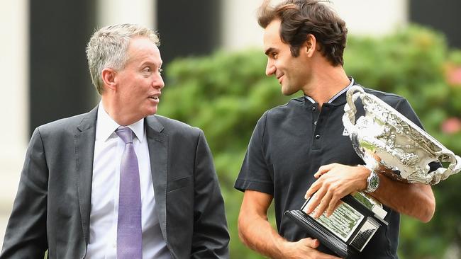 Tennis Australia boss Craig Tiley denies there is favouritism towards Roger Federer.