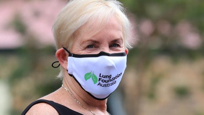 11th January 2021,  Ros Bates front the media on COVID-19 restrictions.Photo Scott Powick Newscorp