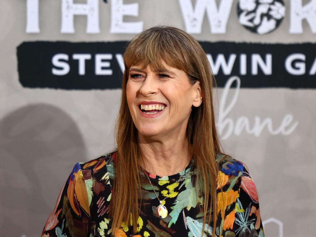 On the red carpet at the Steve Irwin Gala dinner in Brisbane last year. Picture: NewsWire/Tertius Pickard