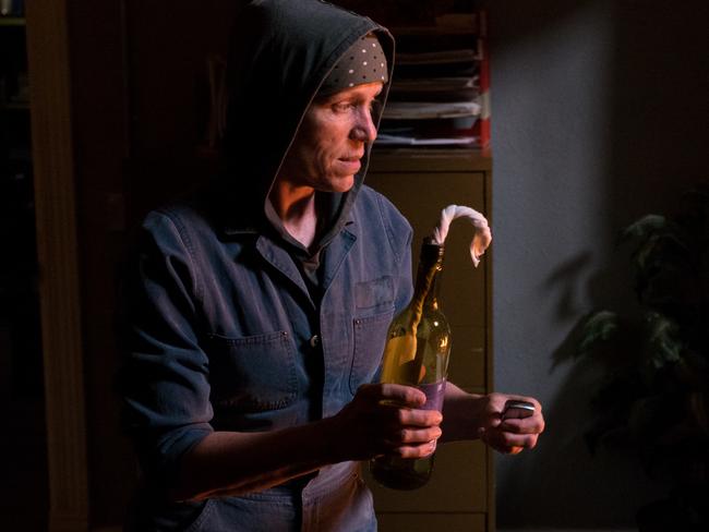 Frances McDormand plays Mildred Hayes, a mother determined to find her daughter's murderer, in Three Billboards Outside Ebbing, Missouri. Picture: Supplied