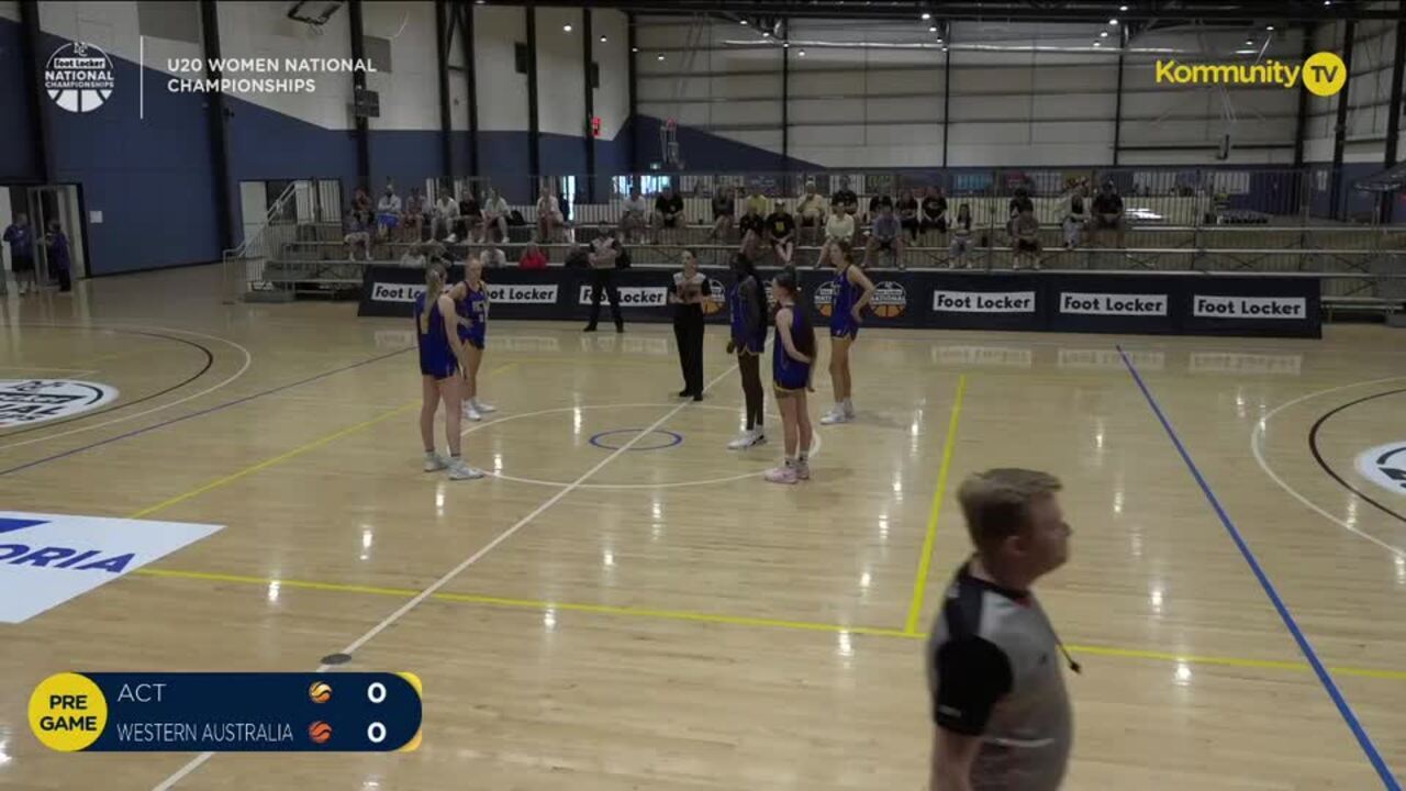 Replay: Australian Capital Territory v Western Australia (U20 Women Conso)—2025 Basketball Australia U20's & Ivor Burge National Championships Day 5