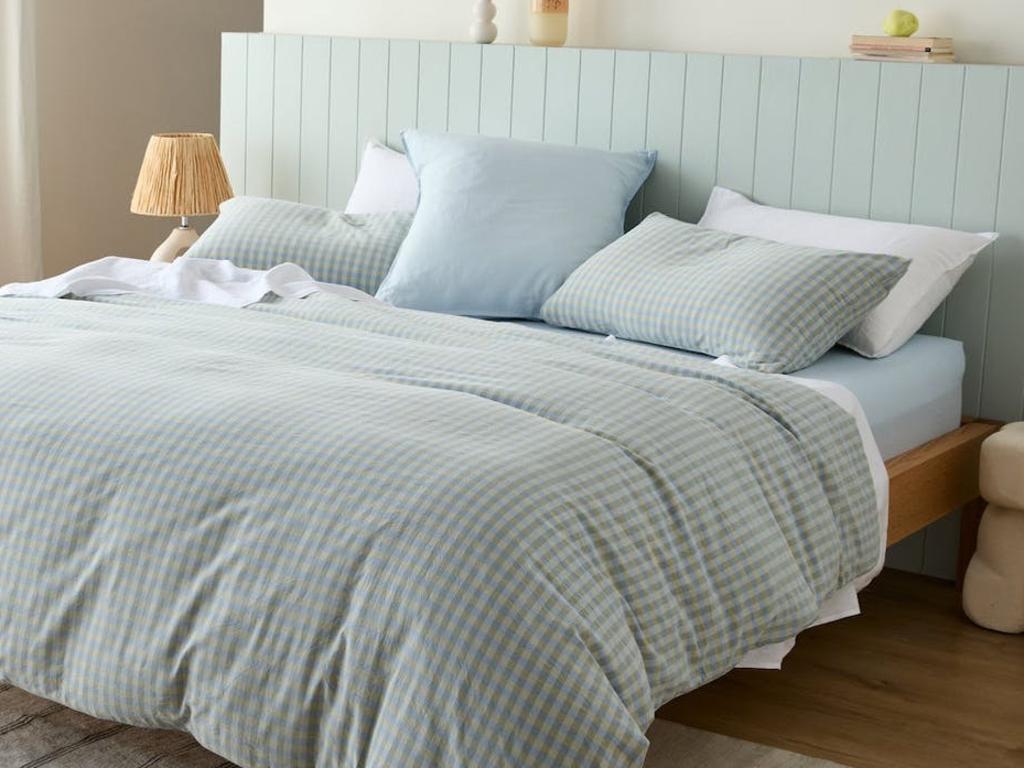 Freshen up your bedroom with 20-30 per cent off everything at Sheet Society. Picture: Sheet Society.