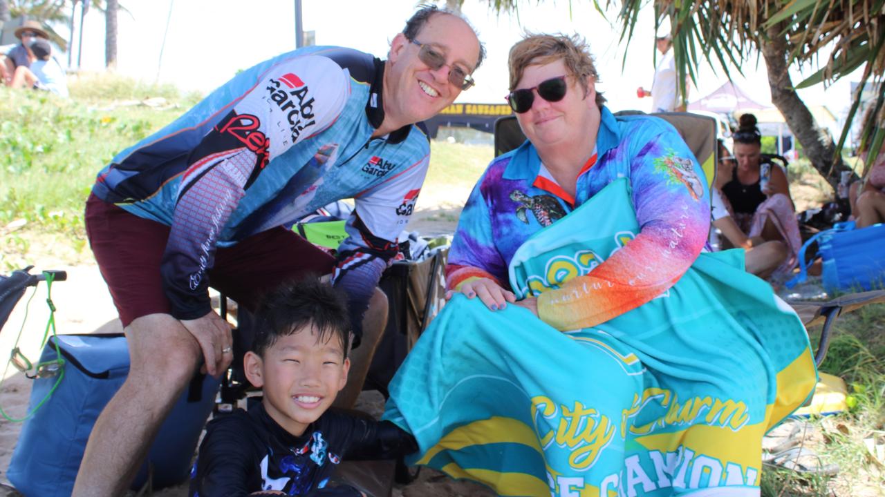 Lloyd, Veronica and Sunny Sussens enjoyed the Bundaberg Great Australian Bites festival on Australia Day 2024.