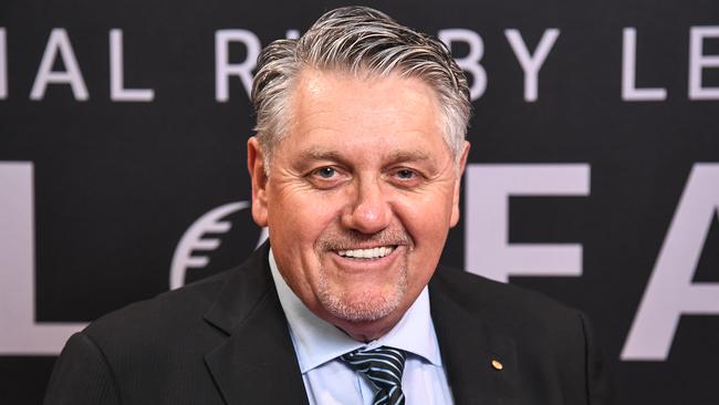 Ray Hadley arrives ahead of the 2019 NRL Hall of Fame at Sydney’s Carriageworks in August, 2019. Picture: Getty Images