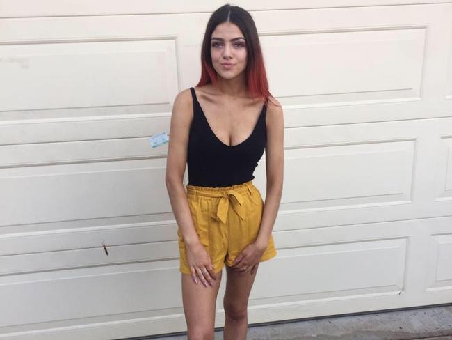 Narre Warren teen Nikkita-Lee Wells, who died in a horror car smash in Rowville. Picture: Facebook