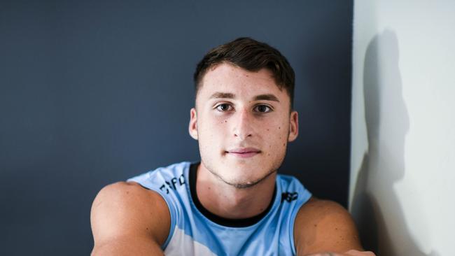 Bronson Xerri is rugby league’s latest viral sensation — but for all the right reasons. Picture: Darren Leigh Roberts