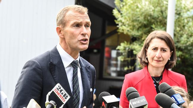 Education Minister Rob Stokes said a review was being conducted into selective schools.  (AAP Image/Peter Rae) NO ARCHIVING