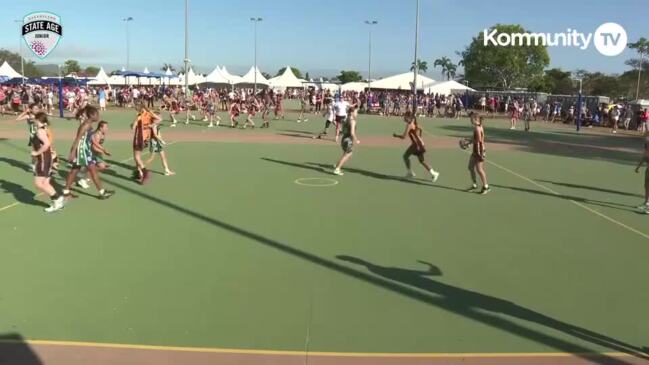 Replay: Netball Queensland Junior State Age Titles Day 1 - Caboolture Black v Mount Isa (U12)