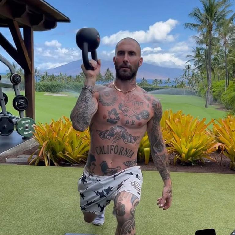 Adam Levine's Live-In Trainer Reveals His Diet, Workout Routine