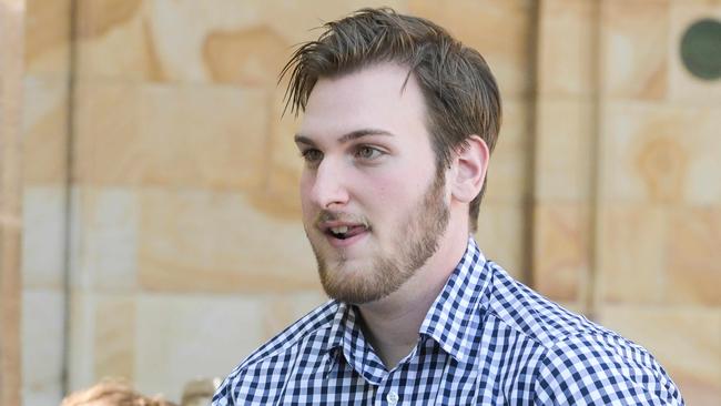 Marcus Cappo leaving the Adelaide Magistrates Court after an earlier appearance. Picture: NCA NewsWire/Brenton Edwards